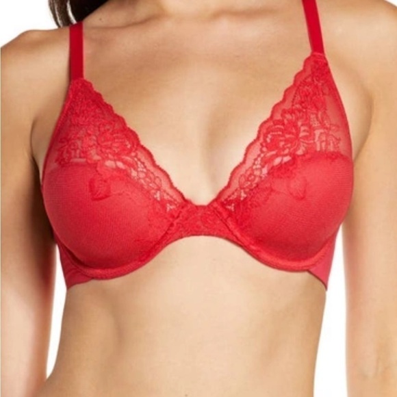 NATORI Avail Full Figure Convertible Underwire Bra 32D #741258 in Chili - Picture 8 of 8